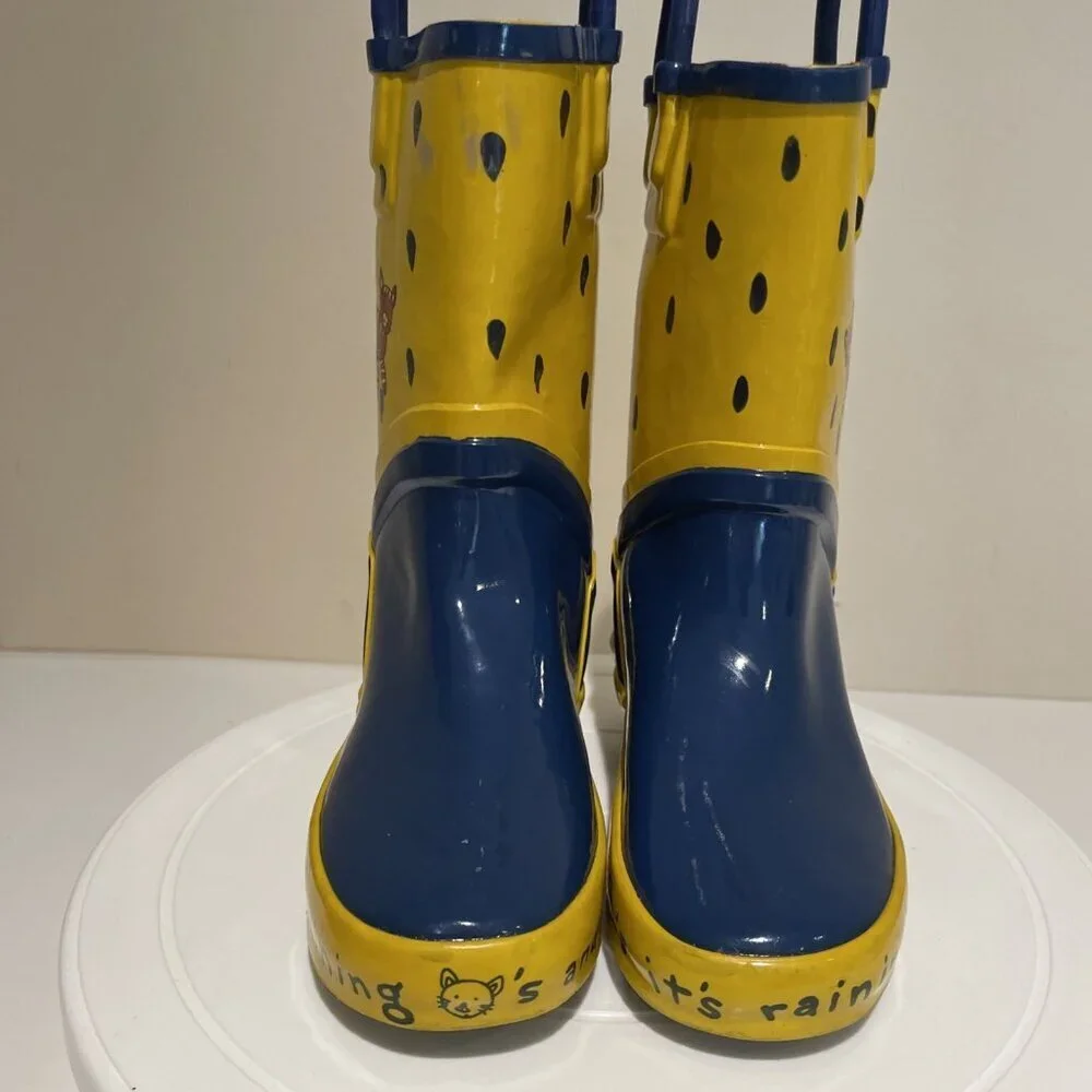 Northwest Territory Waterproof Rubber Boots Steel Shank Kids Size 9 Cats & Dogs